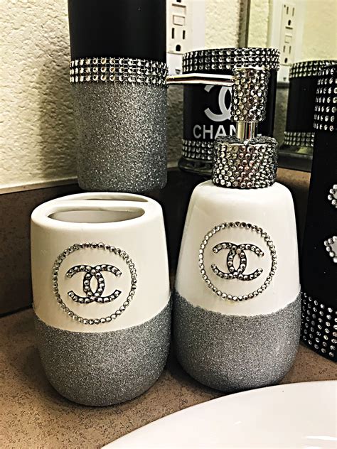 chanel bathroom set|chanel bathroom set aliexpress.